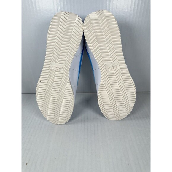 Size 8 Women’s Nike Cortez UNC White/University Blue Shoe Sneaker DN1791-102 NEW - Picture 7 of 8